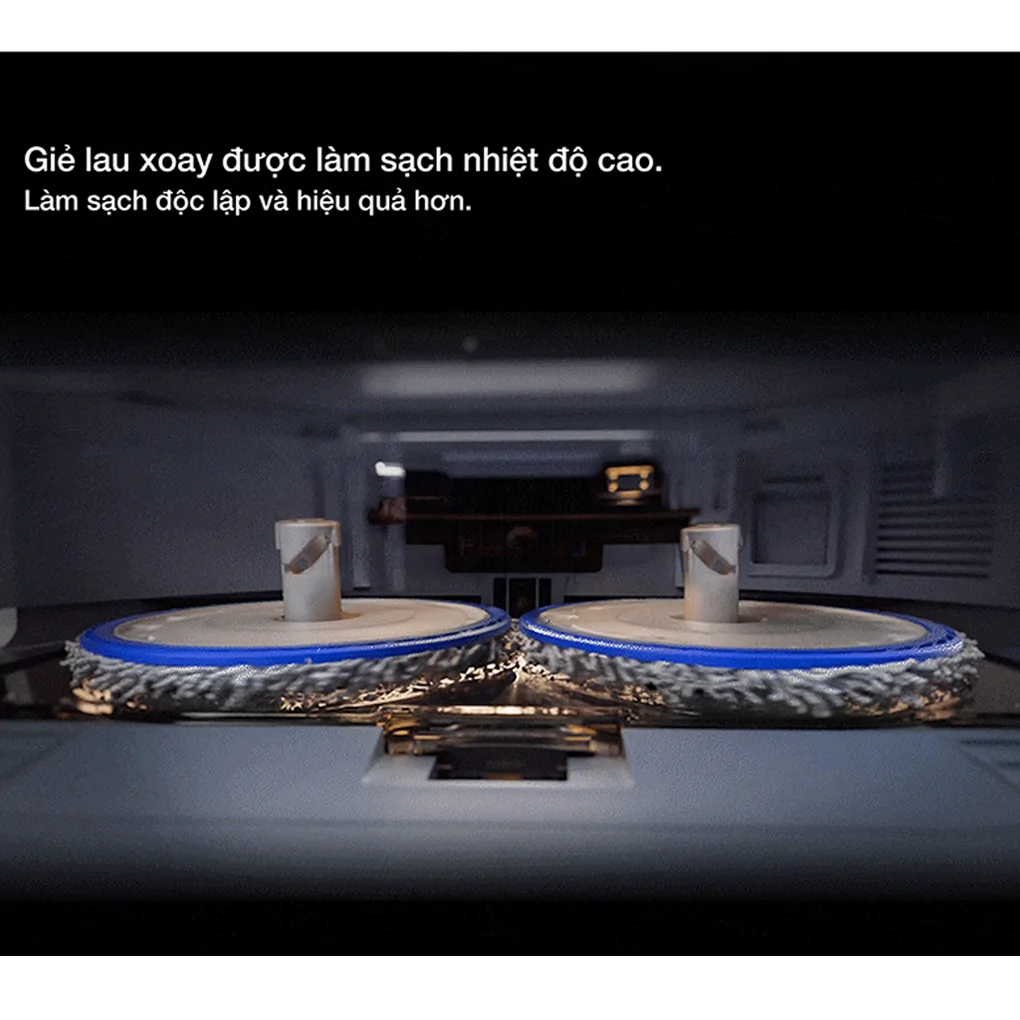 Robot Hút Bụi Lau Nhà Thông Minh Ecovacs T50 OMNI Màu Trắng 12