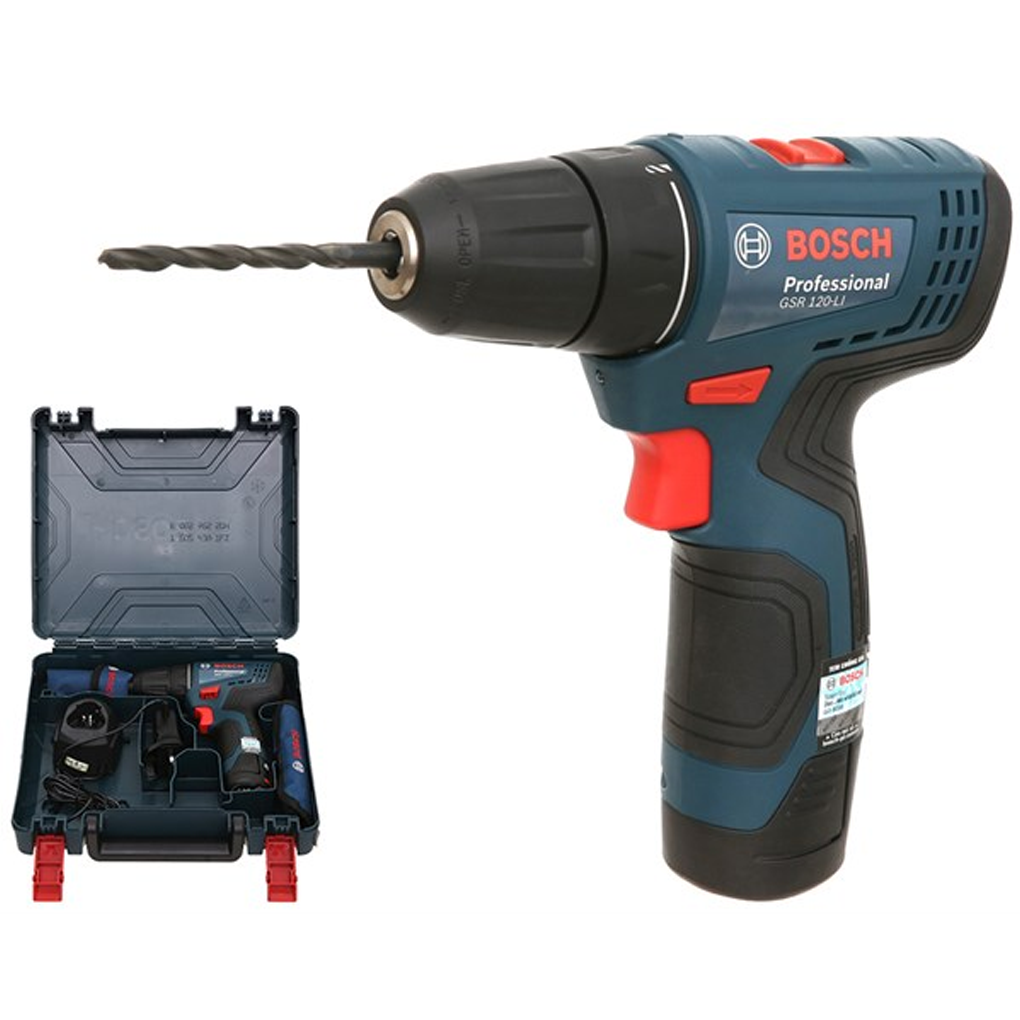 Máy Khoan Vặn Vít Pin Bosch GSR 120-LI 0