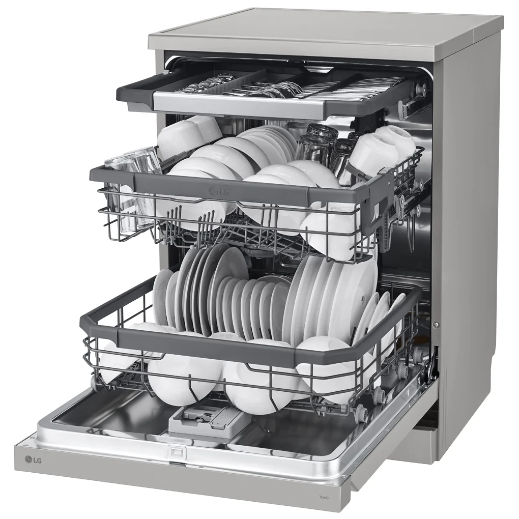 Máy Rửa Chén LG DW-LDT14SVA - Nhập Khẩu Hàn Quốc - Tiệt Trùng Hơi Nước 100 Độ C 8