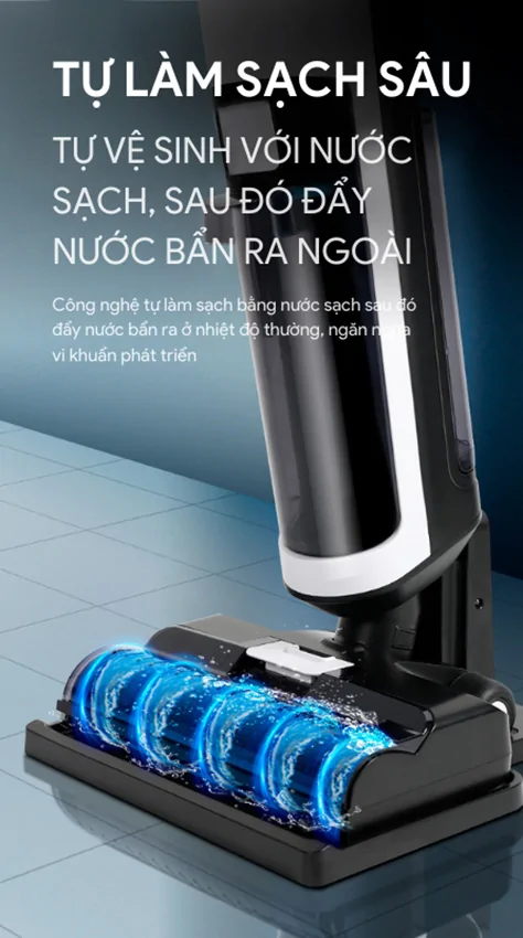 Máy Hút Bụi Lau Nhà Khô Và Ướt Shimono I7-Pro 2