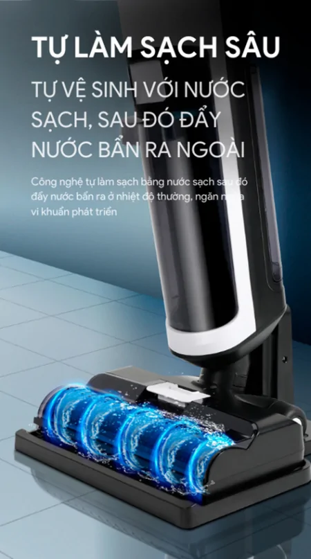 Máy Hút Bụi Lau Nhà Khô Và Ướt Shimono I7-Pro 2