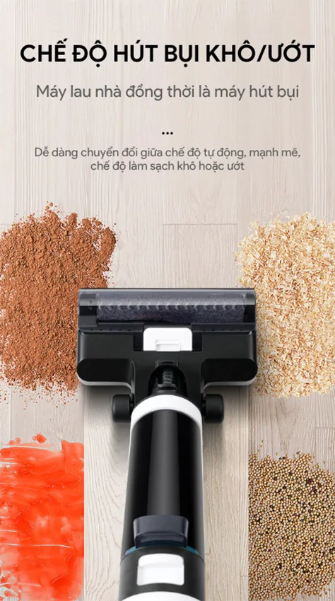 Máy Hút Bụi Lau Nhà Khô Và Ướt Shimono I7-Pro 4