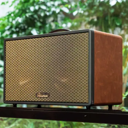 Loa Di Động Xách Tay Paramax Saga (Brown Leather) 8