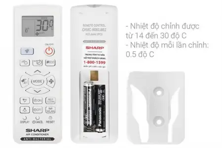 Máy Lạnh Sharp Inverter 1.5 HP AH-XP13CHW 5