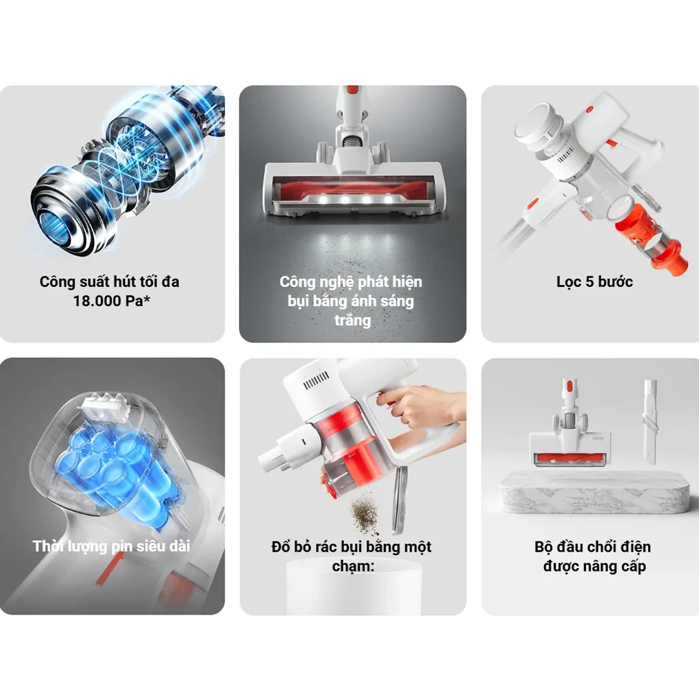 Máy Hút Bụi Cầm Tay Xiaomi G20 Lite 8