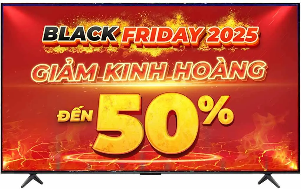 Google Tivi TCL QD-Mini LED 4K 55 Inch 55C6K (144Hz)