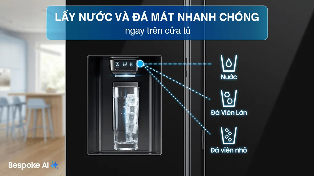 Tủ Lạnh Samsung Inverter 634 Lít RS80F65J2BSV