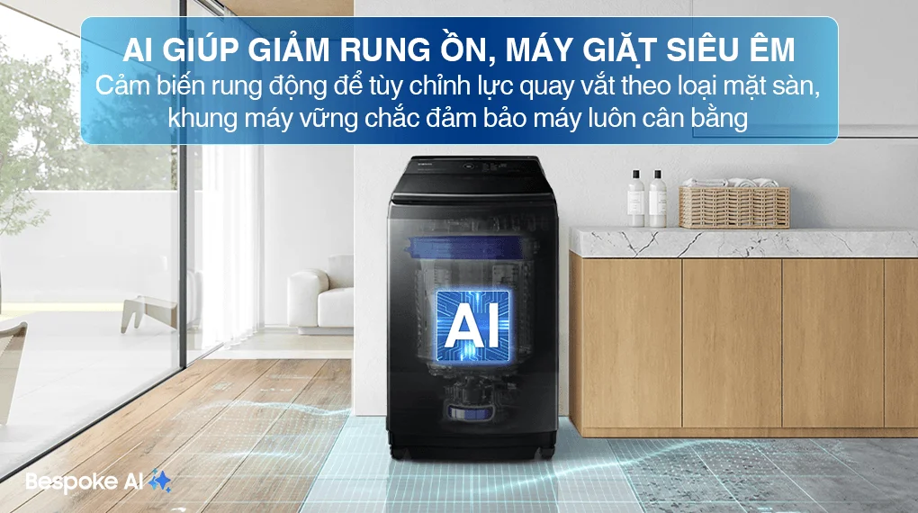 Máy Giặt Samsung Inverter 13 kg WA80F13S5BSV