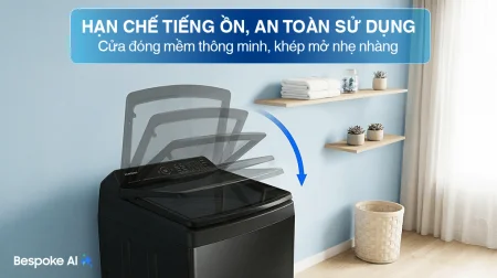 Máy Giặt Samsung Inverter 13 kg WA80F13S5BSV