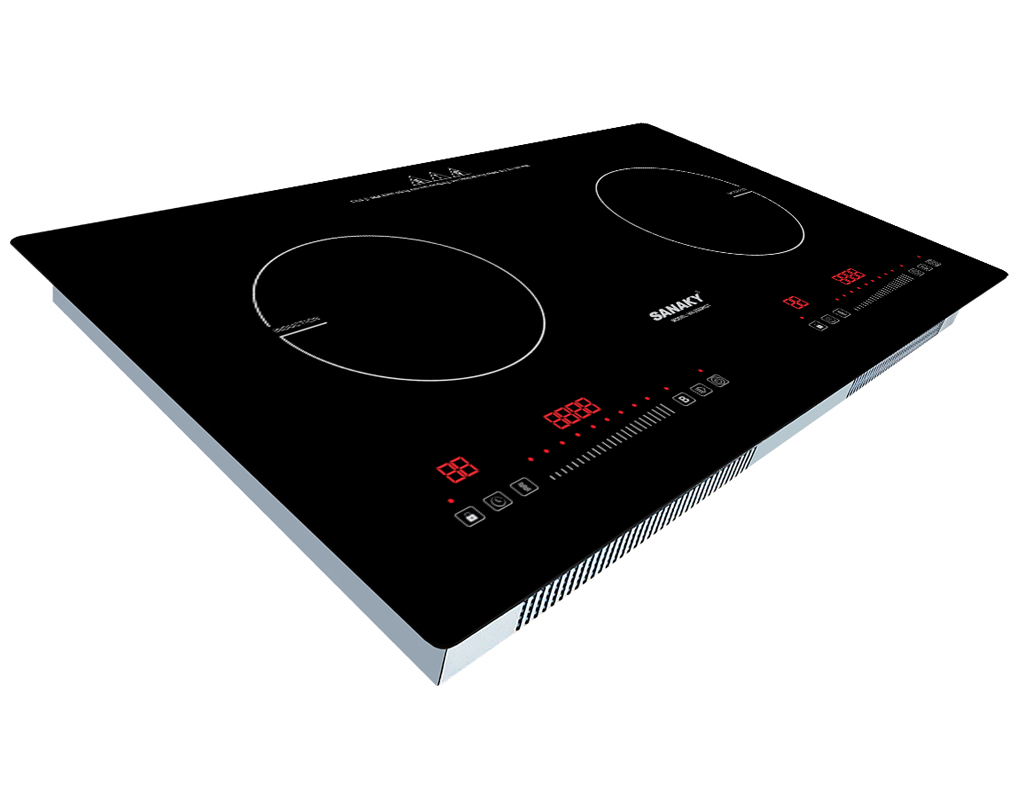 Bếp Đôi Điện Từ Và Hồng Ngoại Sanaky VH-2500HGT 1