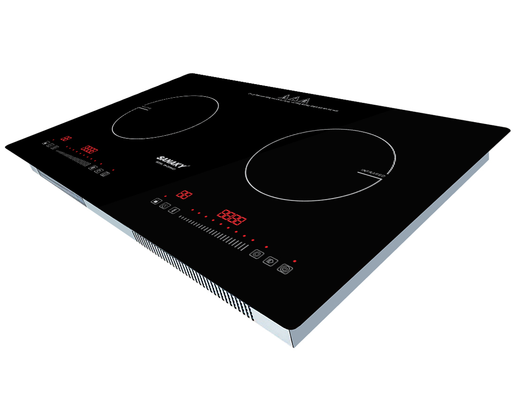 Bếp Đôi Điện Từ Và Hồng Ngoại Sanaky VH-2500HGT 2