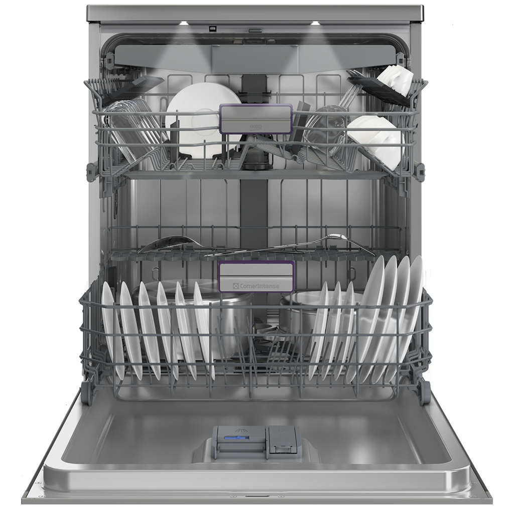 Máy Rửa Chén Beko BDFN36650XC - Tự Động Hé Cửa - Xuất Xứ Châu Âu 3