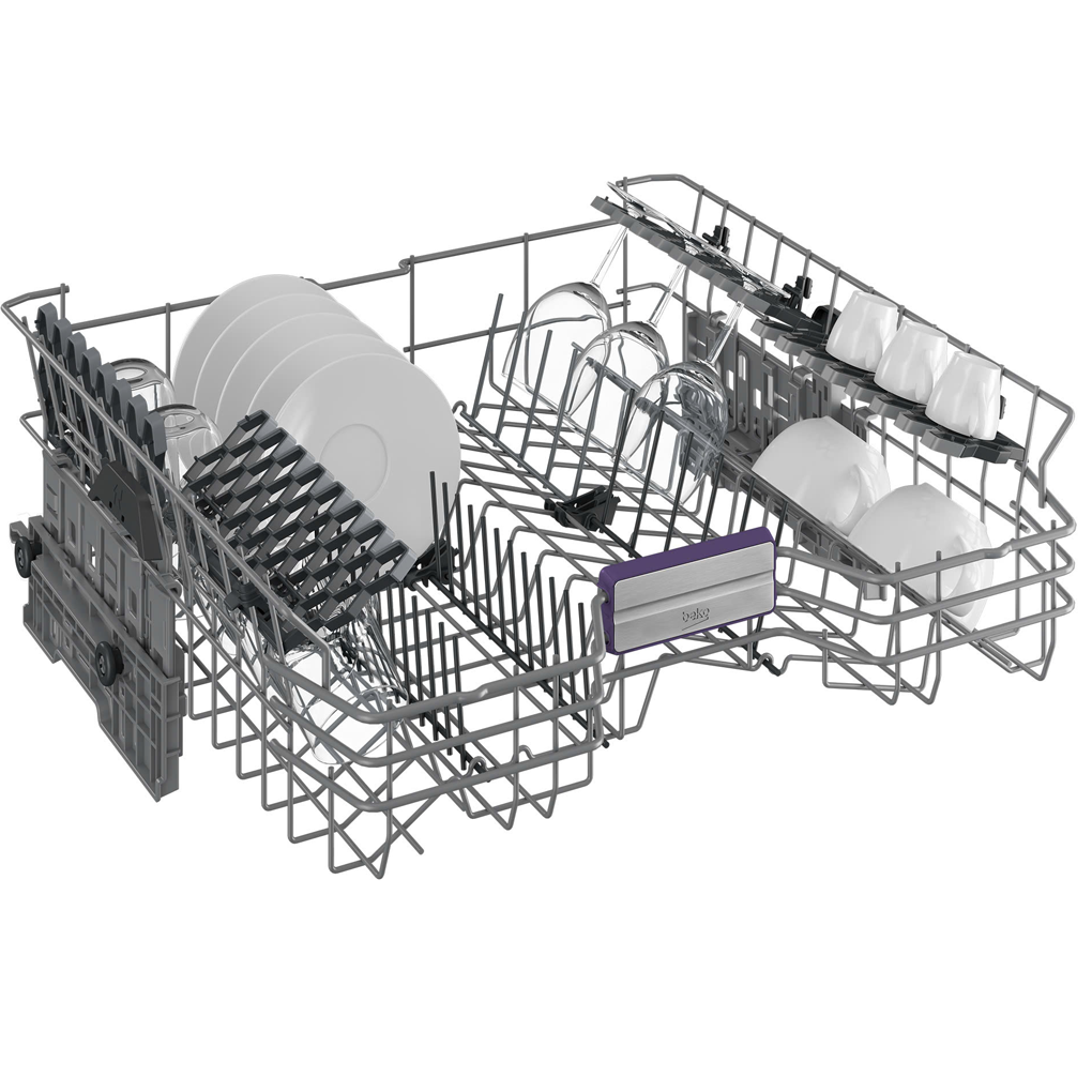 Máy Rửa Chén Beko BDFN36650XC - Tự Động Hé Cửa - Xuất Xứ Châu Âu 6