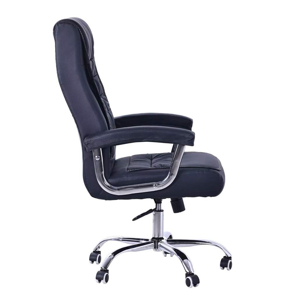 Ghế Văn Phòng Pvc Paolo OC433 Đen 2