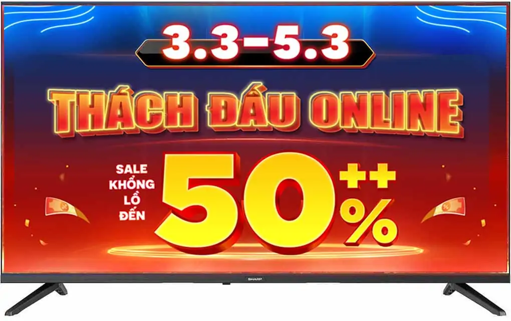 Google Tivi Sharp 43 Inch 2T-C43GH3000X