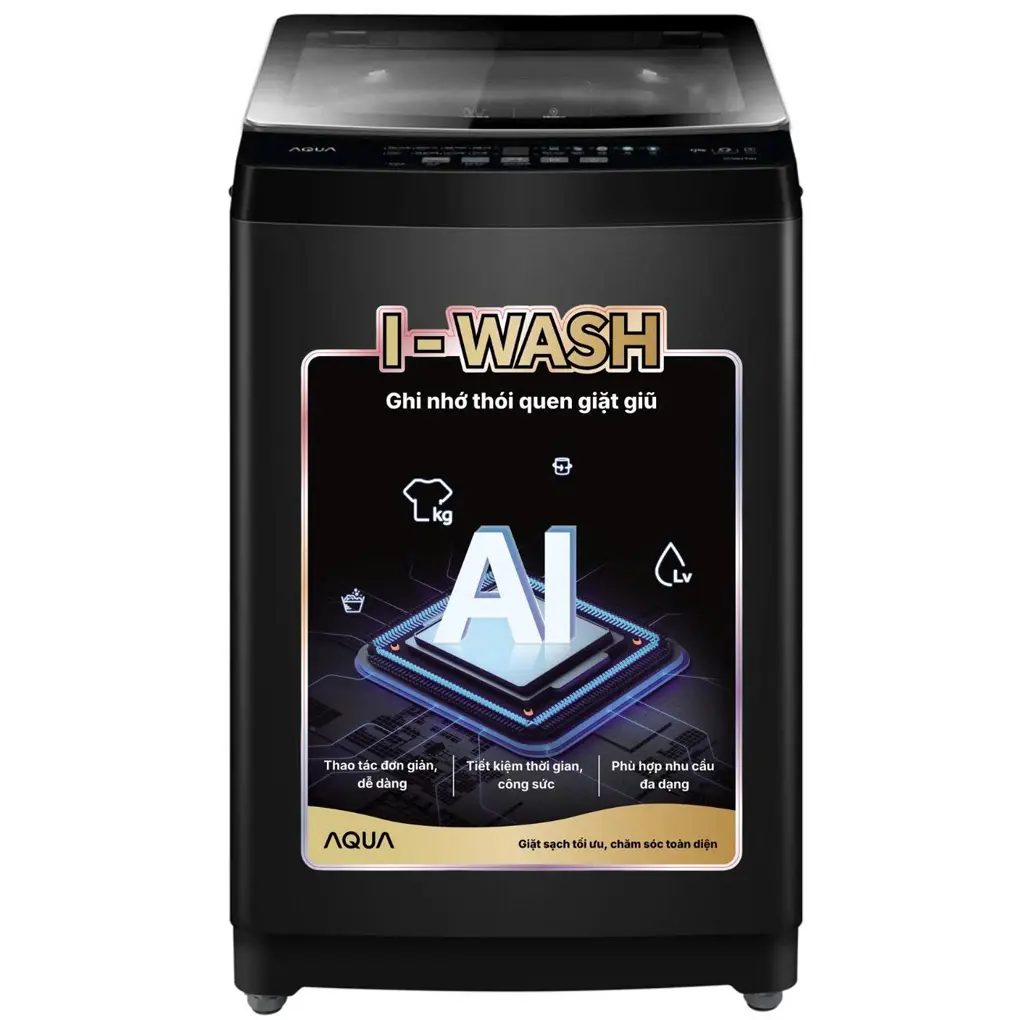Máy Giặt Aqua Inverter 9 Kg AWM9-B316K(B)