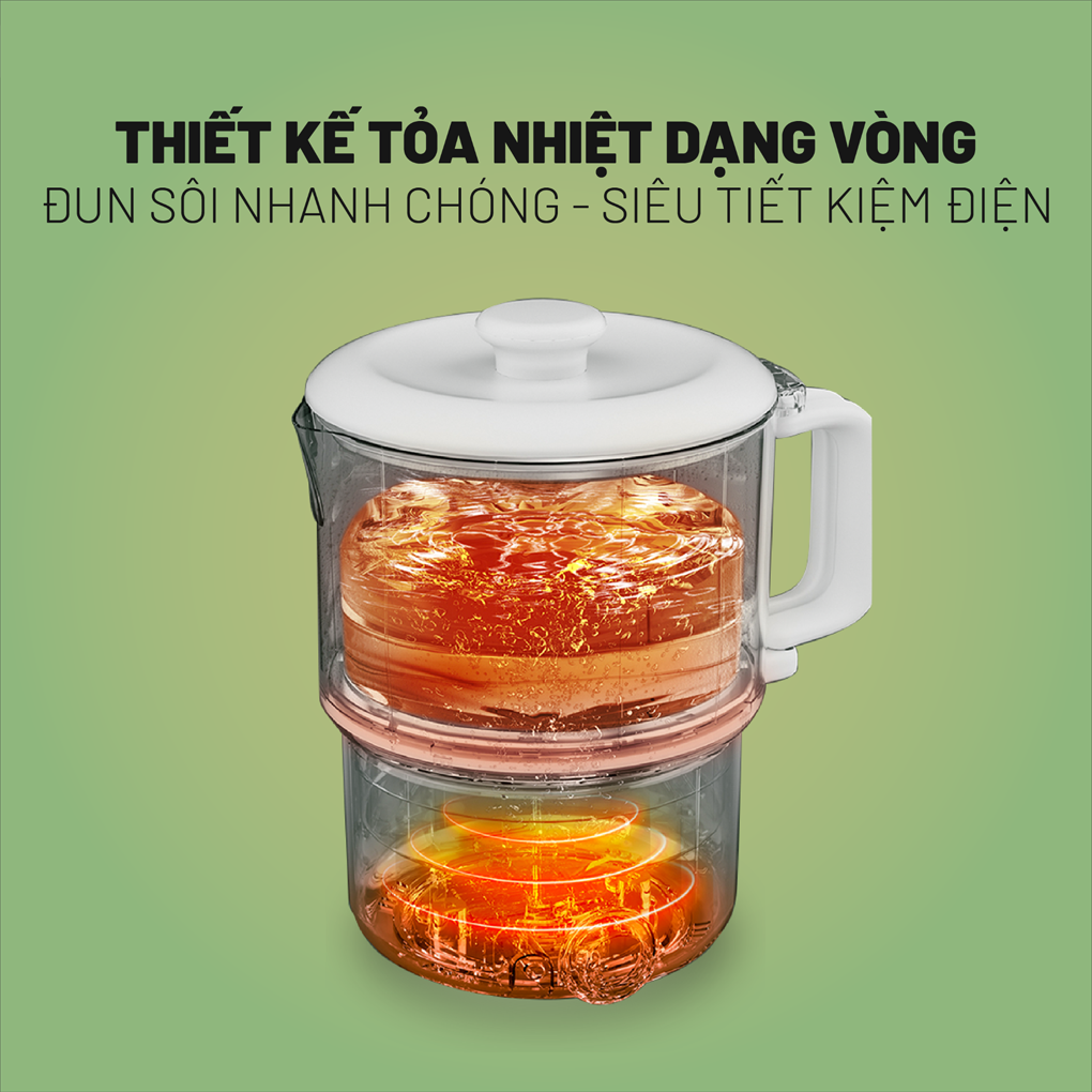 Bình Đun Điện E-PRO 800ml VEP-EKT-SS2 (ZDP) 4