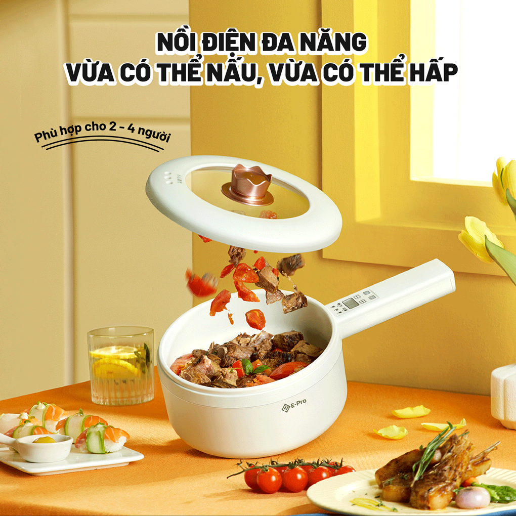 Nồi Điện Đa Năng E-PRO 3.0 Lít VEP-DEC-SD4Z 5