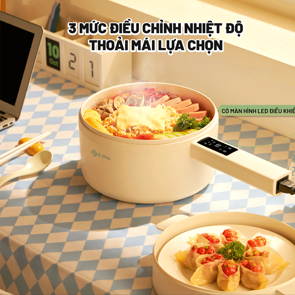 Nồi Điện Đa Năng E-PRO 3.0 Lít VEP-DEC-SD4Z 8