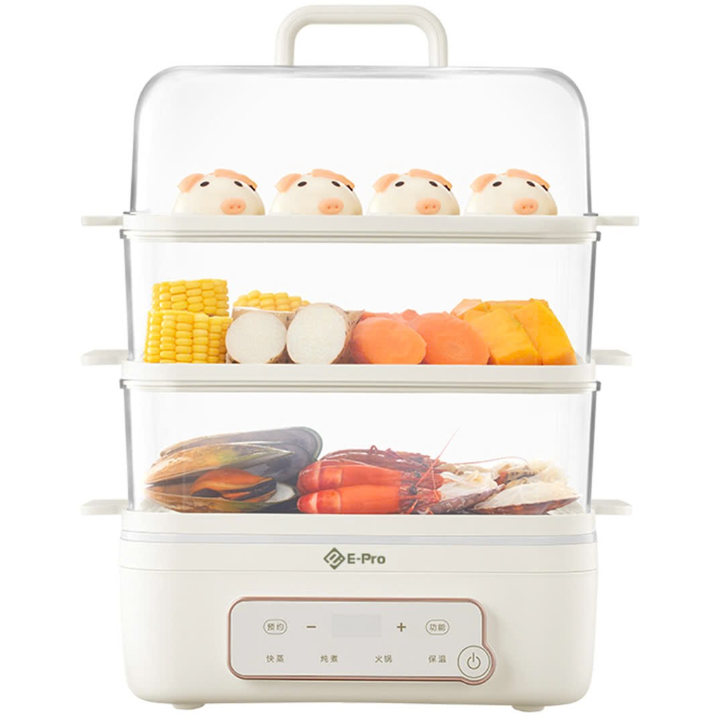 Nồi Lẩu Hấp Thủy Nhiệt Đa Năng E-PRO 22 Lít VEP-HPS-DZ8 (PP3) 0