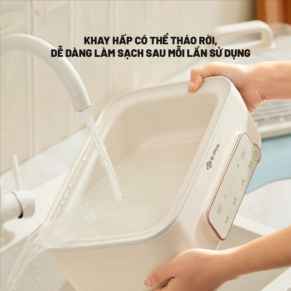 Nồi Lẩu Hấp Thủy Nhiệt Đa Năng E-PRO 22 Lít VEP-HPS-DZ8 (PP3) 10