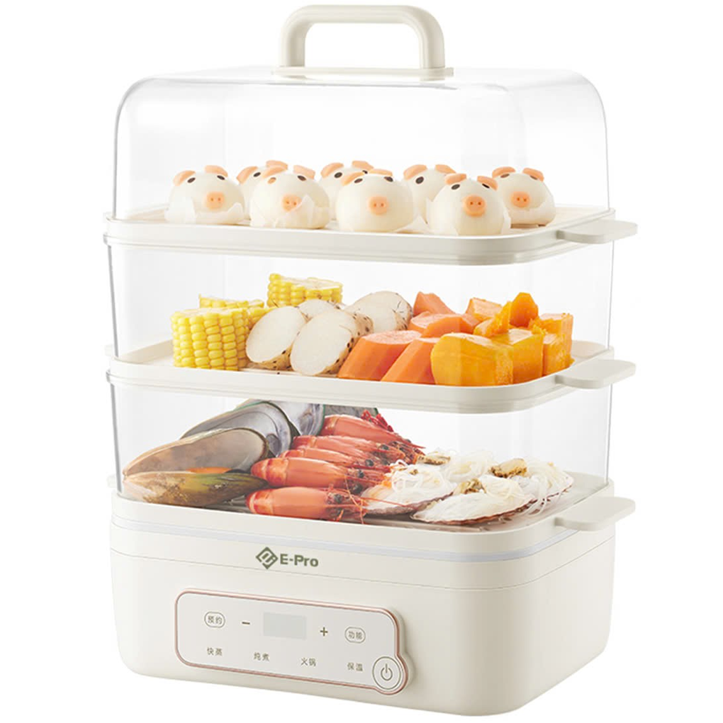 Nồi Lẩu Hấp Thủy Nhiệt Đa Năng E-PRO 22 Lít VEP-HPS-DZ8 (PP3) 2