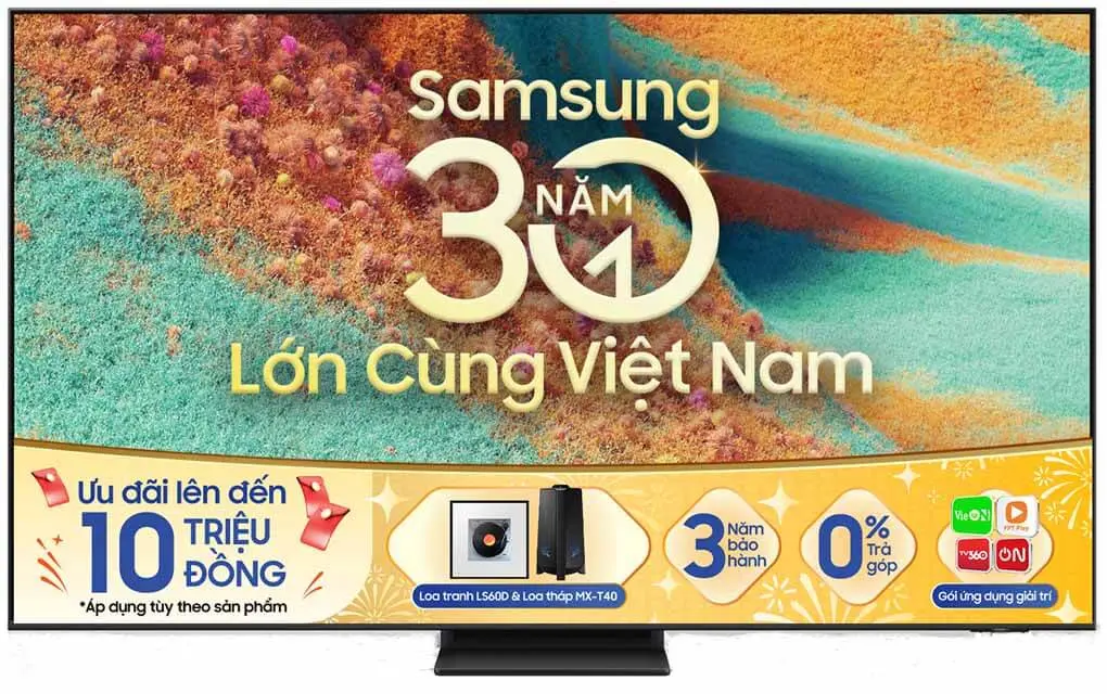 Smart AI Tivi Samsung Mini LED 4K 65 Inch QA65QN85F