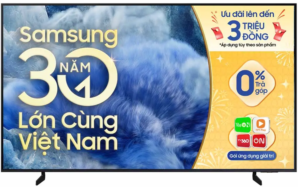 Smart Tivi Samsung QLED 4K Vision AI 50 Inch QA50Q8F