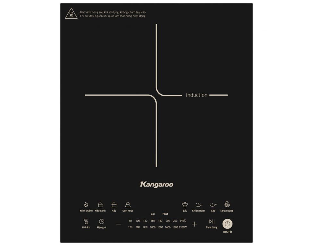 Bếp Điện Từ Đơn Kangaroo KGIC22S2 2200W 0