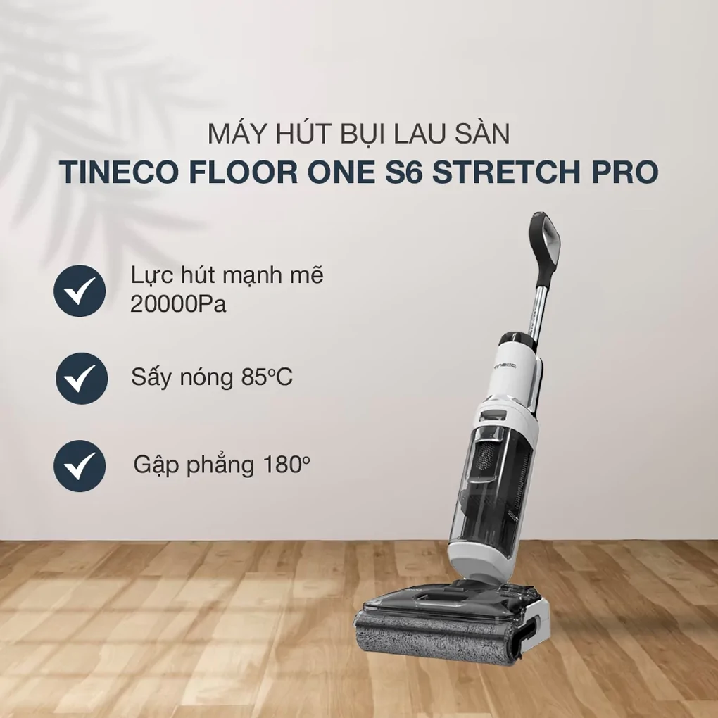 Máy Hút Bụi Lau Sàn Tineco Floor One S6 Stretch Pro (FW420700ID) 2