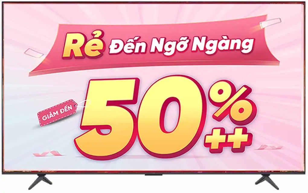 Google Tivi TCL QLED 4K 43 Inch 43P7K