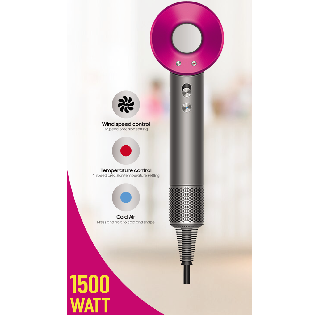 Máy Sấy Tóc Ion Âm Tốc Độ Cao Simplehome HG01 - Rose 3