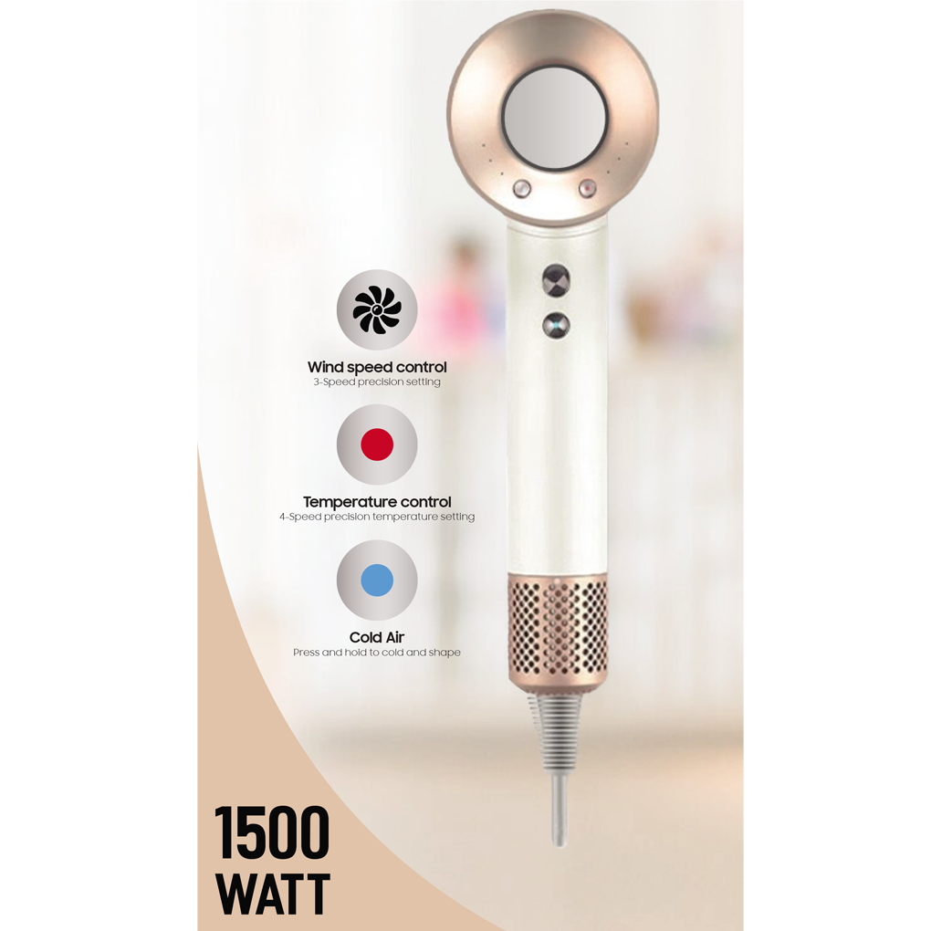 Máy Sấy Tóc Ion Âm Tốc Độ Cao Simplehome HG01 - Golden 3