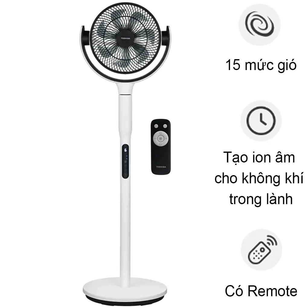 Quạt Đứng Toshiba F-DSC40XVN(W)
