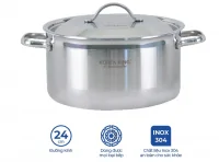 Nồi Inox 5 Lớp Đáy Liền Korea King KP-24S5PLY 5 Lít