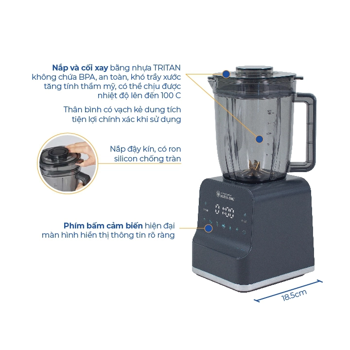 Máy Xay Sinh Tố Korea King PEB-1800 2