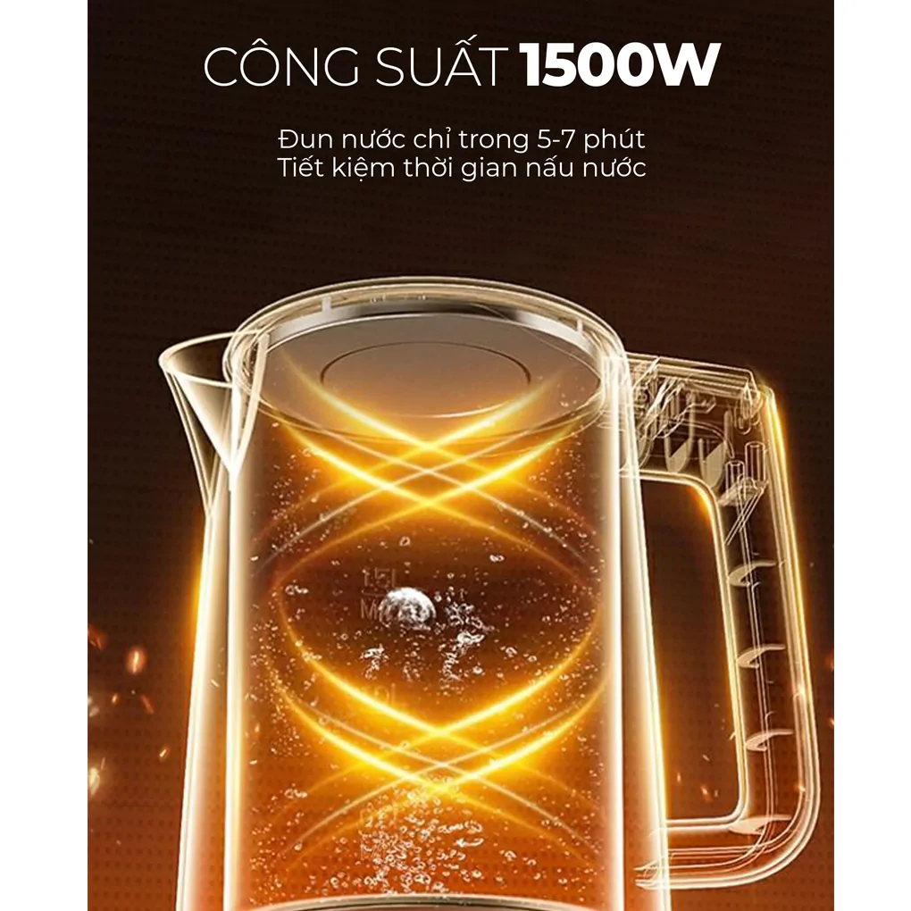 Bình Đun Magic A-070 1500W 2