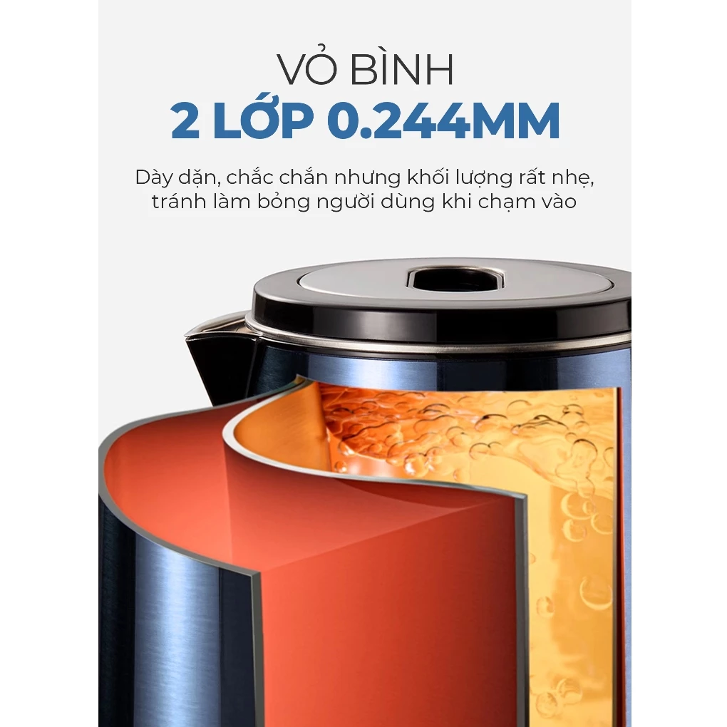 Bình Đun Magic A-071 1500W 4