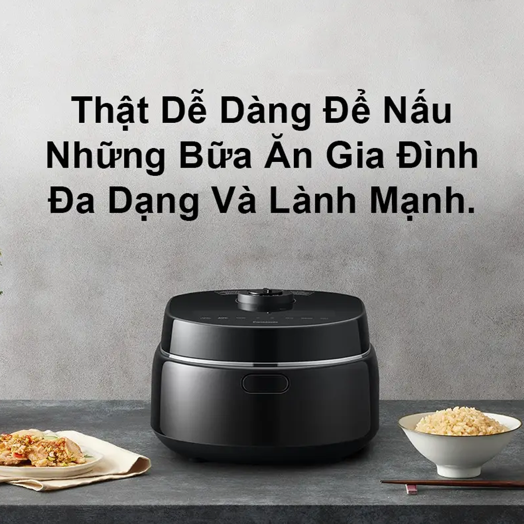 Nồi Cơm Điện Tử Panasonic SR-DM104KRA 1 Lít 8