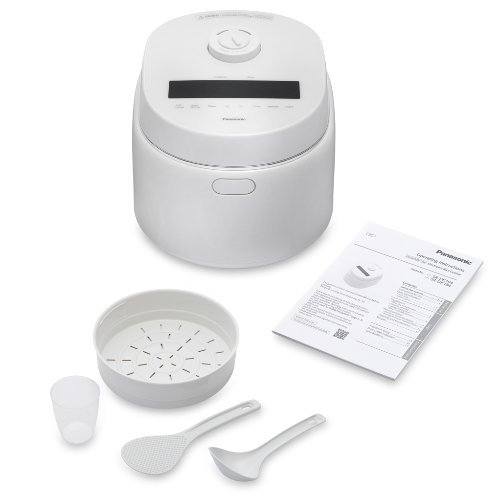 Nồi Cơm Điện Tử Panasonic SR-DK184WRA 1.8 Lít 9