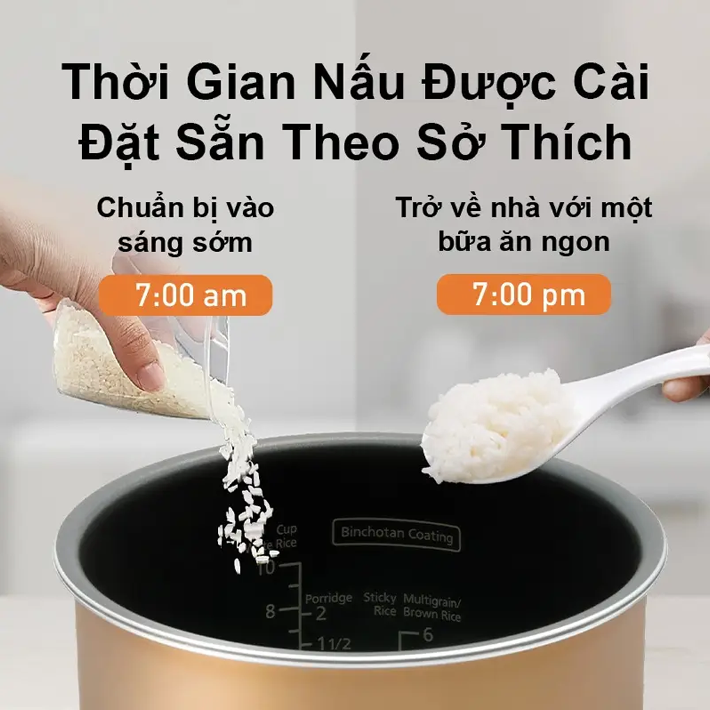 Nồi Cơm Điện Tử Panasonic SR-DK184WRA 1.8 Lít 3