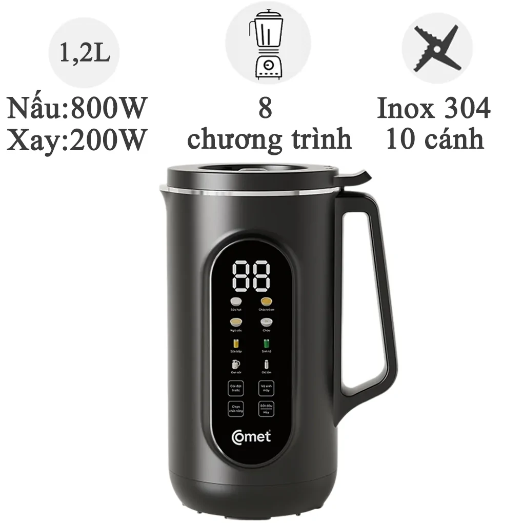 Máy Xay Sữa Hạt Đa Năng Comet CM9216