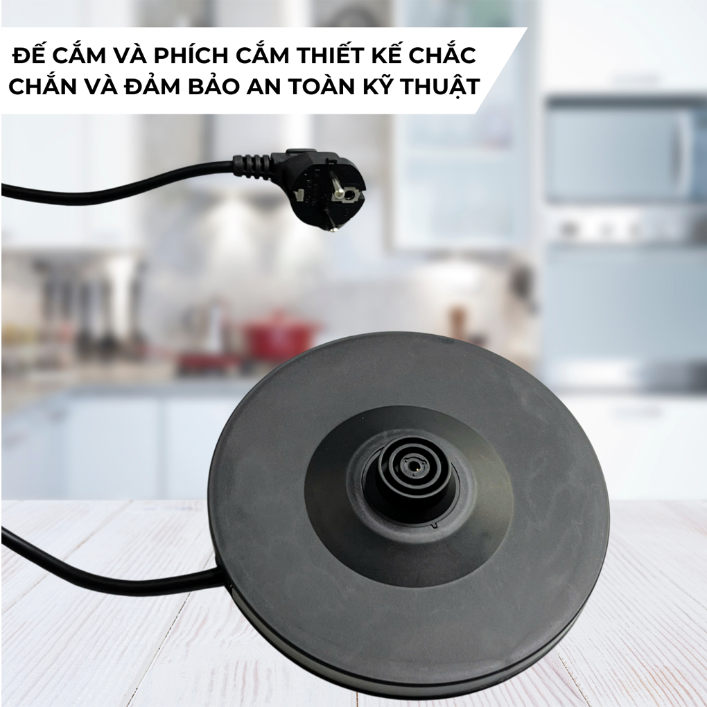 Ấm Đun Thủy Tinh Deawoo DWK-GL1803 1.7 Lít 6