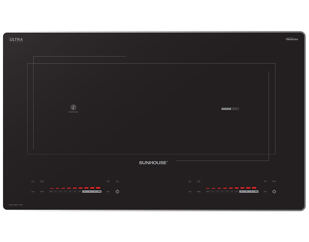 Bếp Đôi Điện Từ Hồng Ngoại Sunhouse SHB82191-VMC 4400W 0