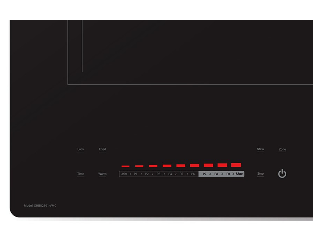 Bếp Đôi Điện Từ Hồng Ngoại Sunhouse SHB82191-VMC 4400W 3