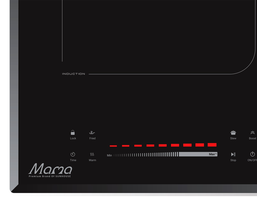 Bếp Đôi Điện Từ Sunhouse MaMa MMB82152-TMC 4400W - Xuất Xứ Thái Lan 4