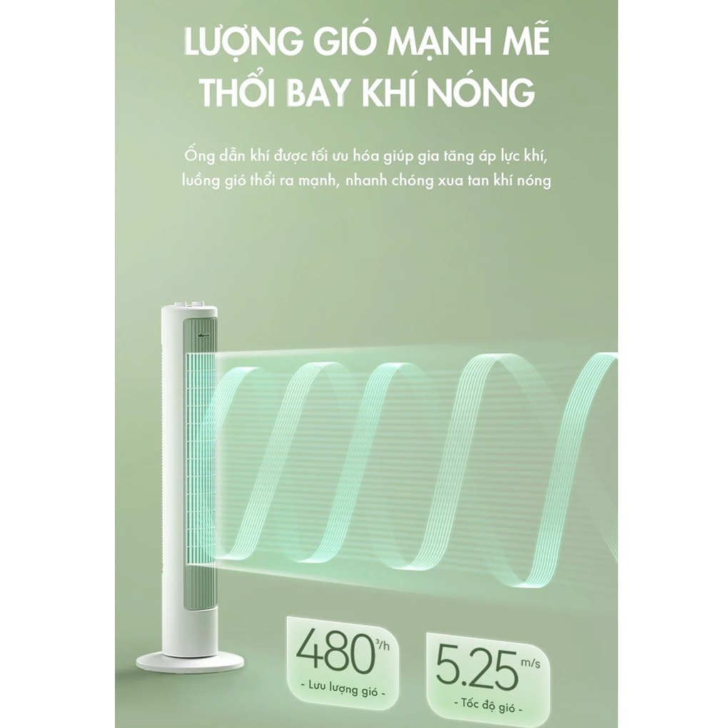 Quạt Tháp Đối Lưu Cao Cấp Bear DFS-D40G1 1
