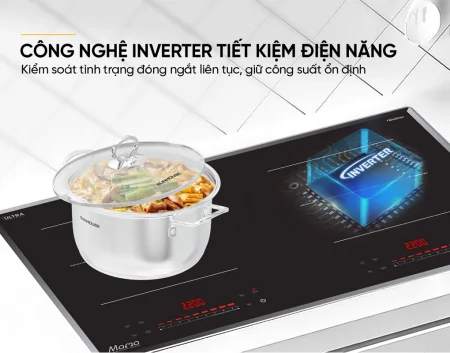 Bếp Đôi Điện Từ Sunhouse Mama MMB82172-MMC - Xuất Xứ Malaysia 10