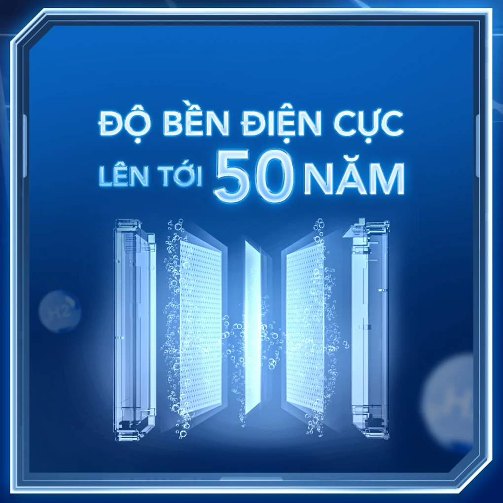 Máy Lọc Nước RO Nóng Nguội Lạnh Hydrogen Ion Kiềm Hòa Phát HPA885 12 Lõi 10