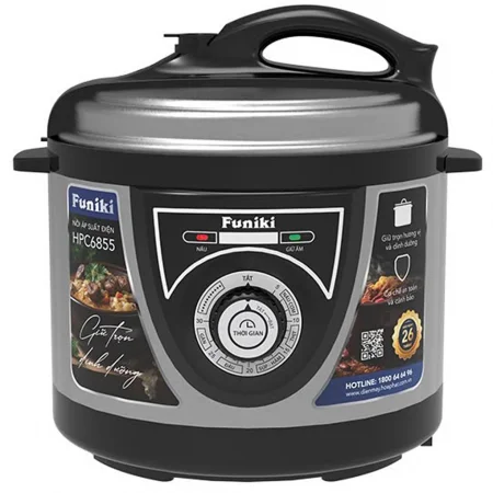 Nồi Áp Suất Điện Funiki HPC6855 5 Lít 0